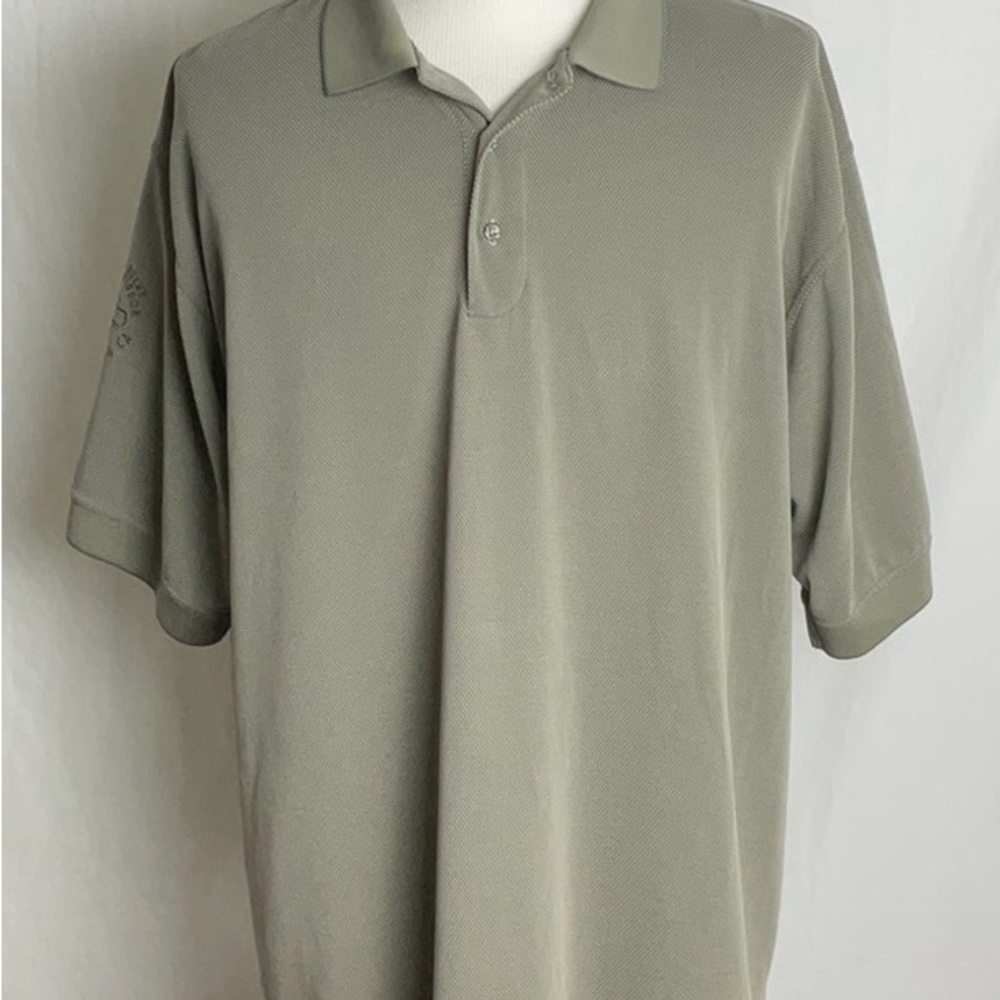 Harley Davidson Pomona Valley Montclair CA Men’s Short Sleeve Polo Green Size XL - Picture 3 of 6